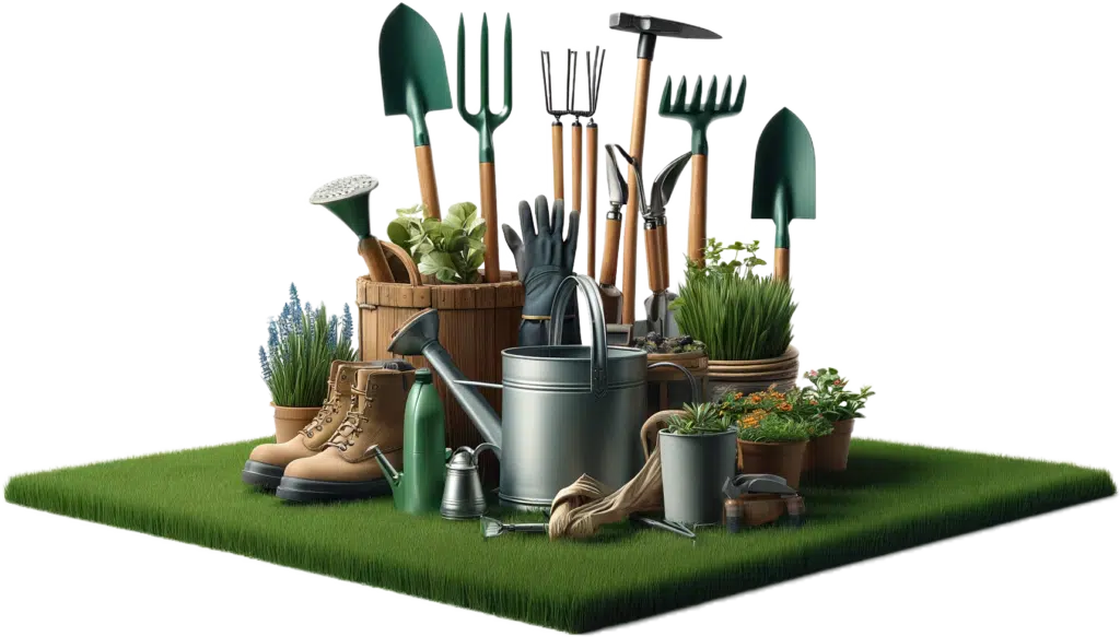 heavy gardening equipment
