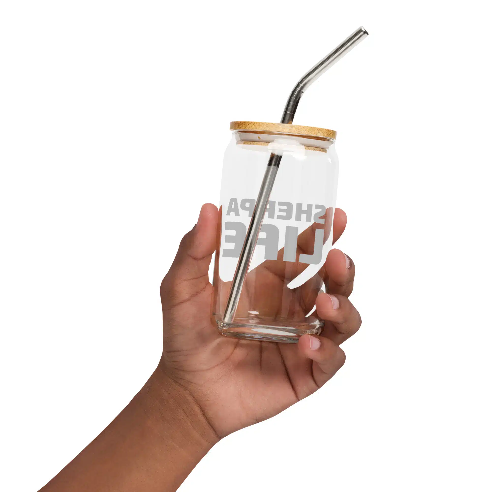 Can-shaped 16 oz. glass - Image 4