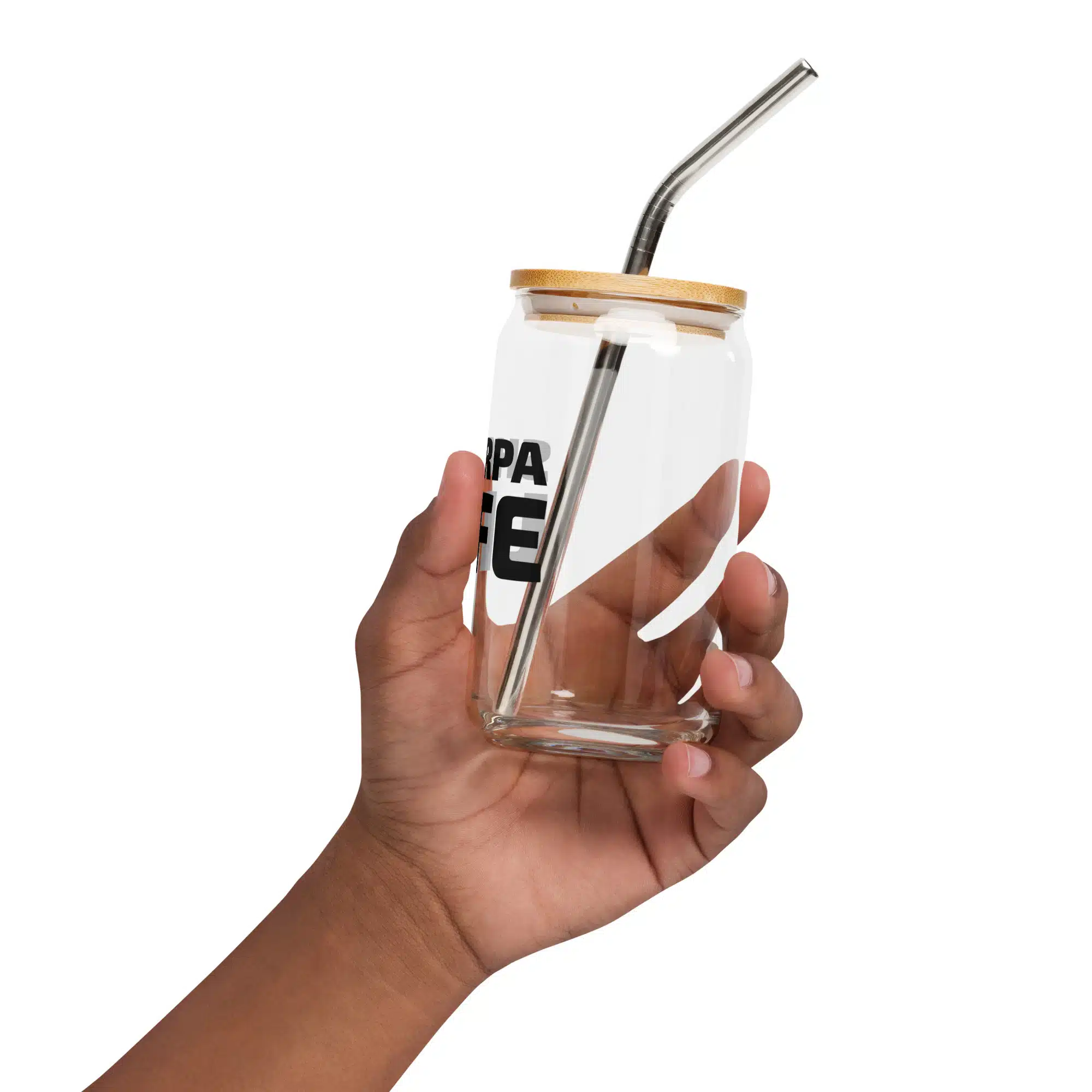 Can-shaped 16 oz. glass - Image 3